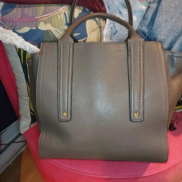 3.1 Phillip Lim for Target Tote Faux Leather Taupe Bag - Picture 2 of 16